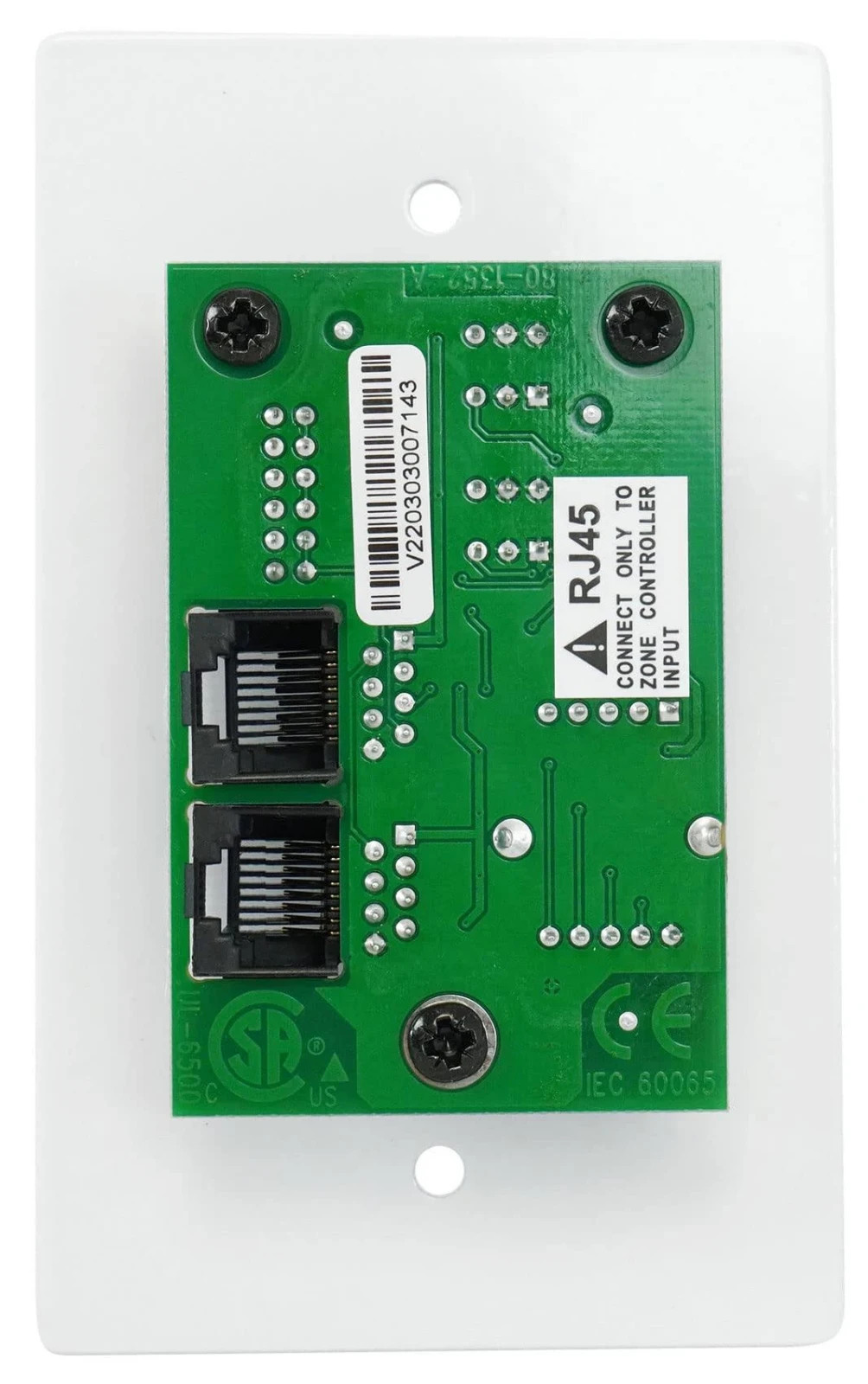 DBX ZC8 Wall-Mounted Zone Controller Source Selector &Volume Control for ZonePRO