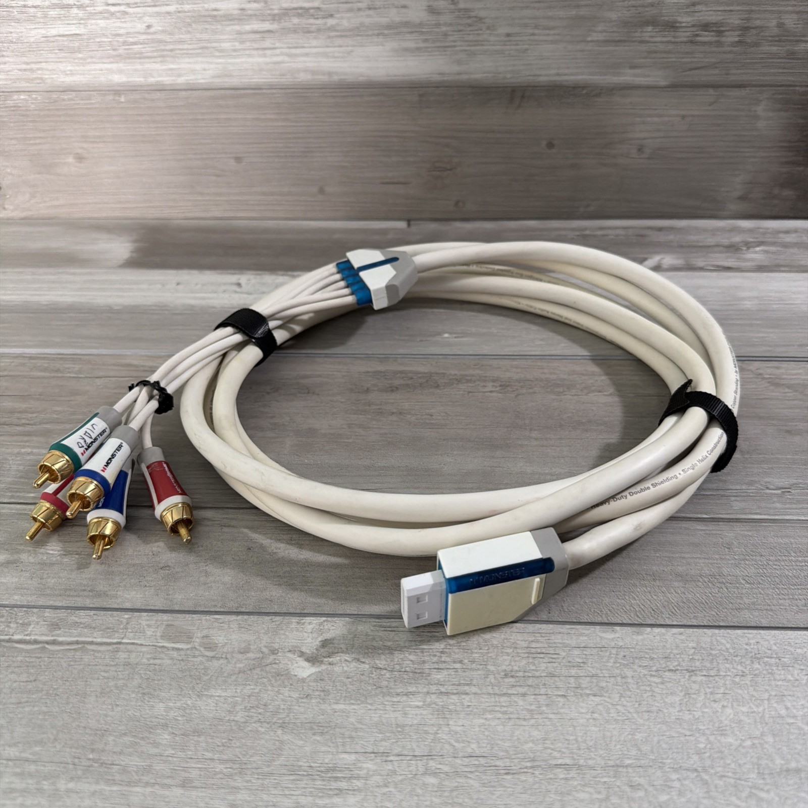 Monster Cable Nintendo Wii GameLink 10 ft Component Video HD Nitrogen Gas Inject