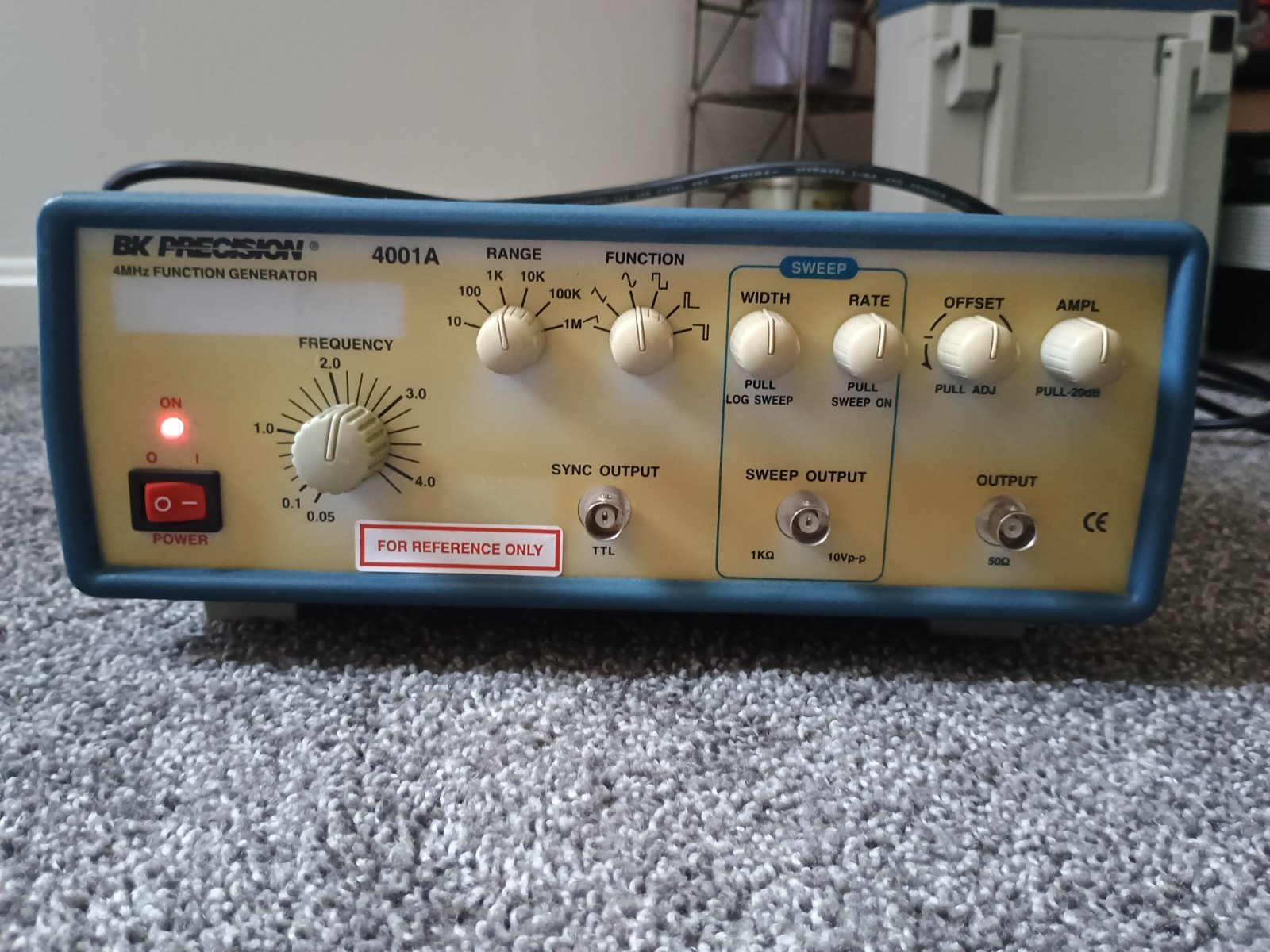 BK PRECISION 4001A 4MHz FUNCTION GENERATOR - Free Shipping