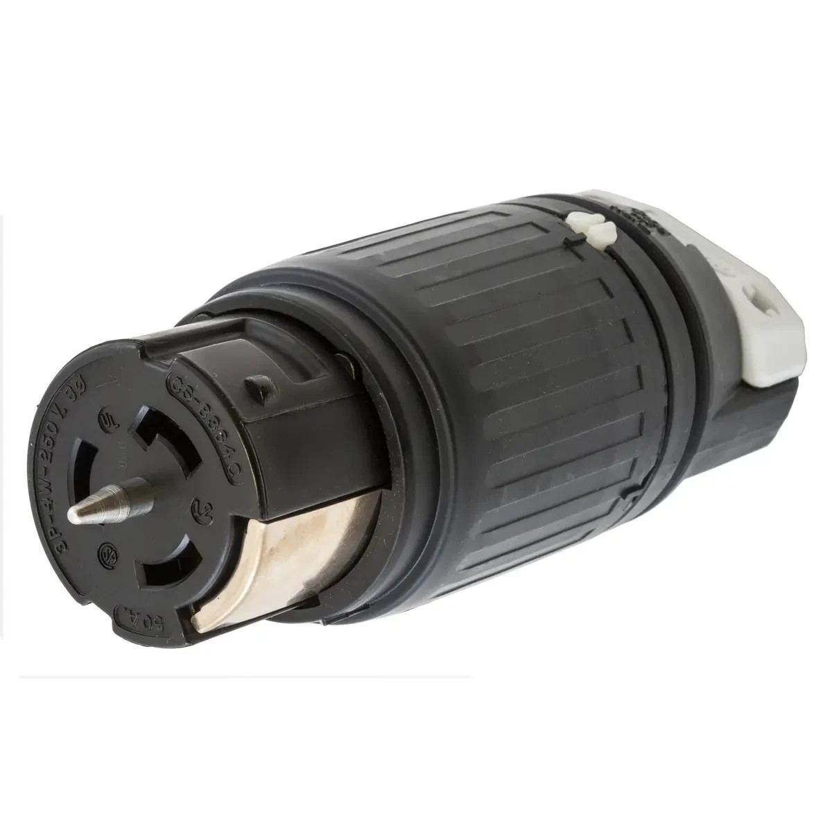 Hubbell CS8364 - 50 Amp, 3-Phase 250V AC, Non-NEMA, 3P, 4W, Locking Connector
