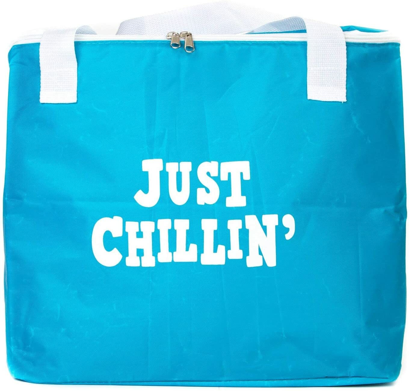 Kole Imports - Just Chillin Insulated Cooler Tote Bag (Blue)