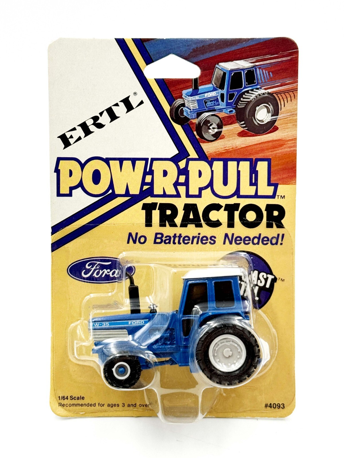 1/64 Ford TW-35 Power Pull Tractor, Friction Drive
