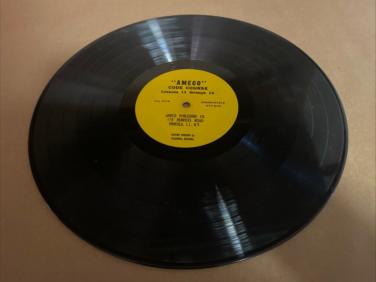 Vintage Learn Code Advanced Ameco Code Course Morse Code 33 LP Album Complete
