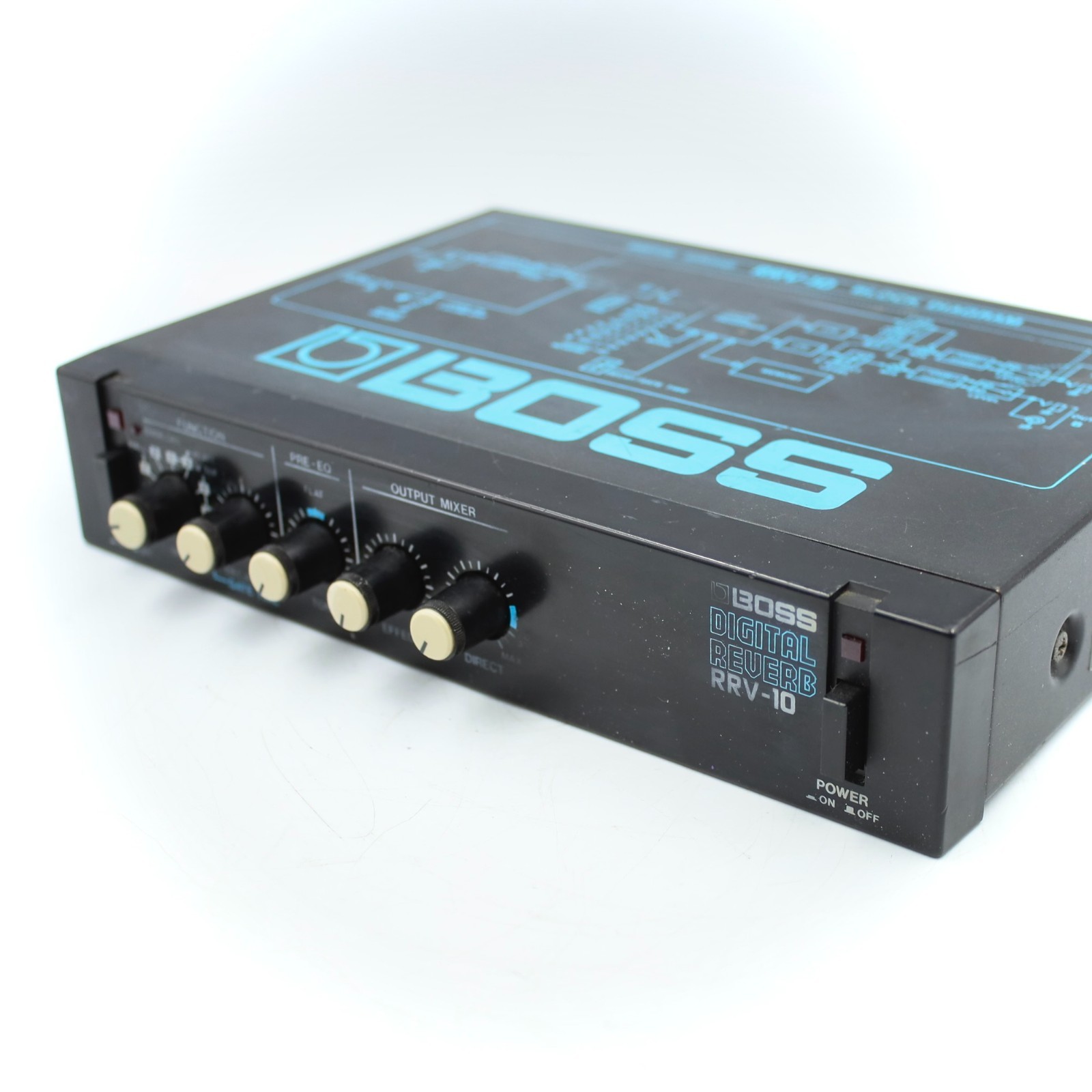 BOSS RRV-10 Digital Reverb Micro Rack Series Made in Japan Effect Processor