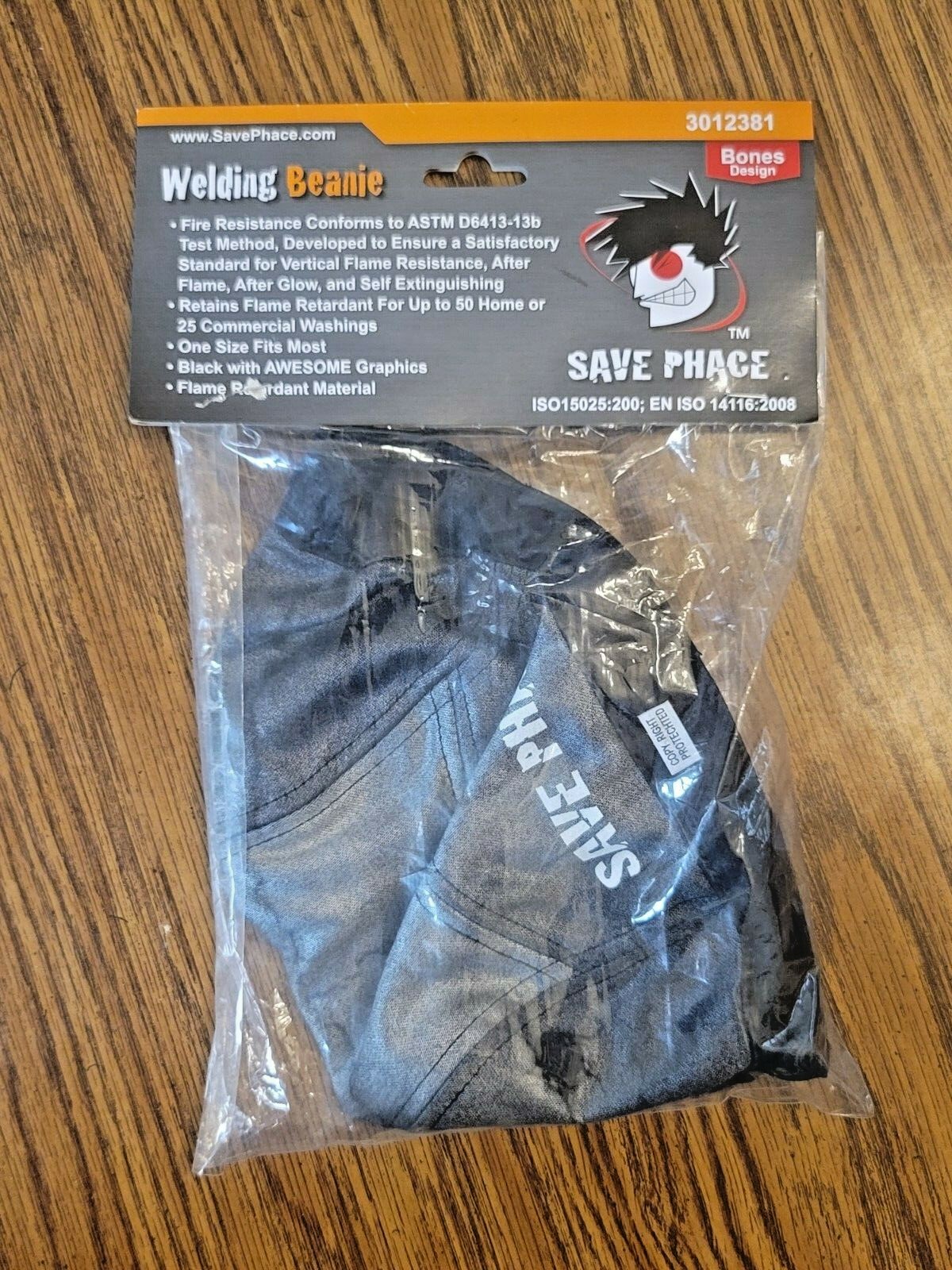 Save Phace "Bones" Flame Retardant Welding Cap #3012381