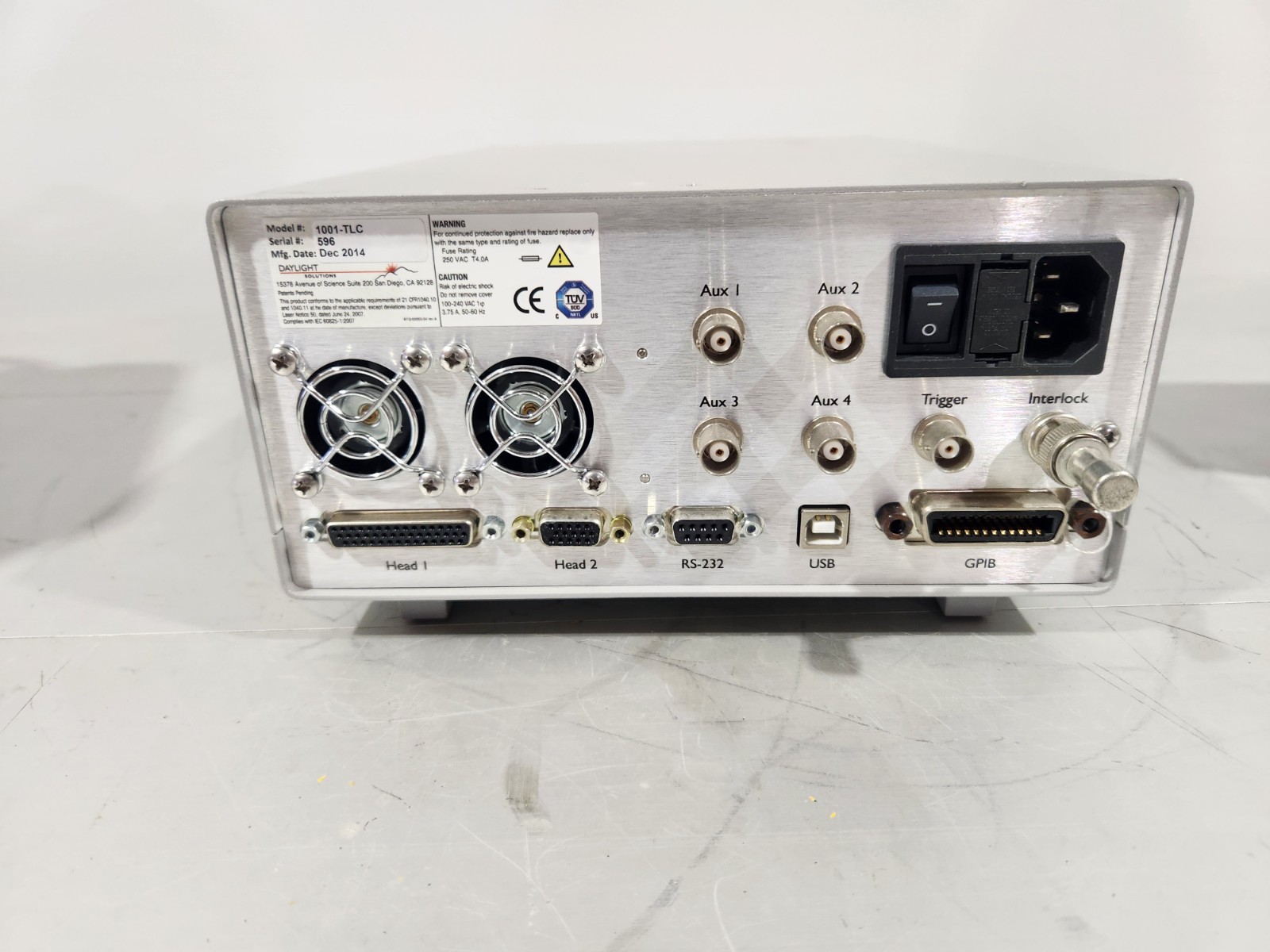 Daylight Solutions Model: 1001-TLC Tunable QCL Controller 41047-MHF