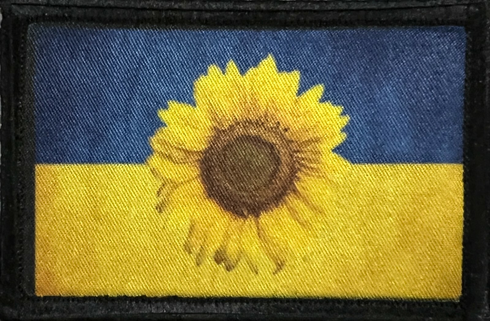 Ukrainian Flag Sunflower Ukraine Morale Patch ARMY MILITARY Tactical