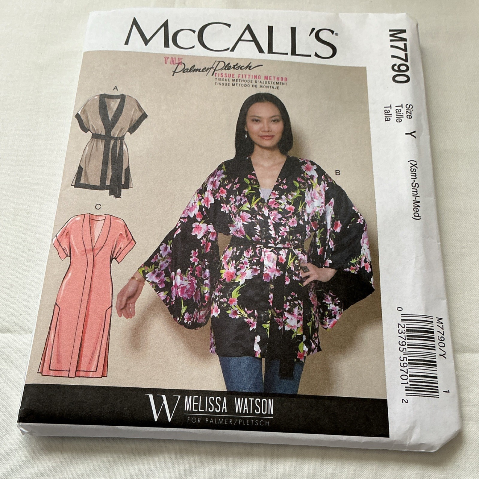 McCall's M7790 Melissa Watson Jacket & Dress Pattern XS-S-M Uncut