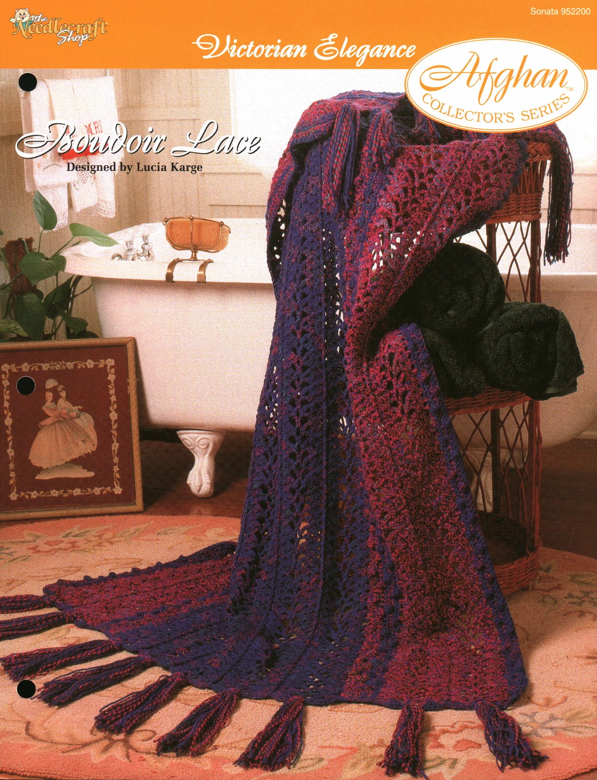 Boudoir Lace - Victorian Elegance | Needlecraft Shop Afghan Series 952200
