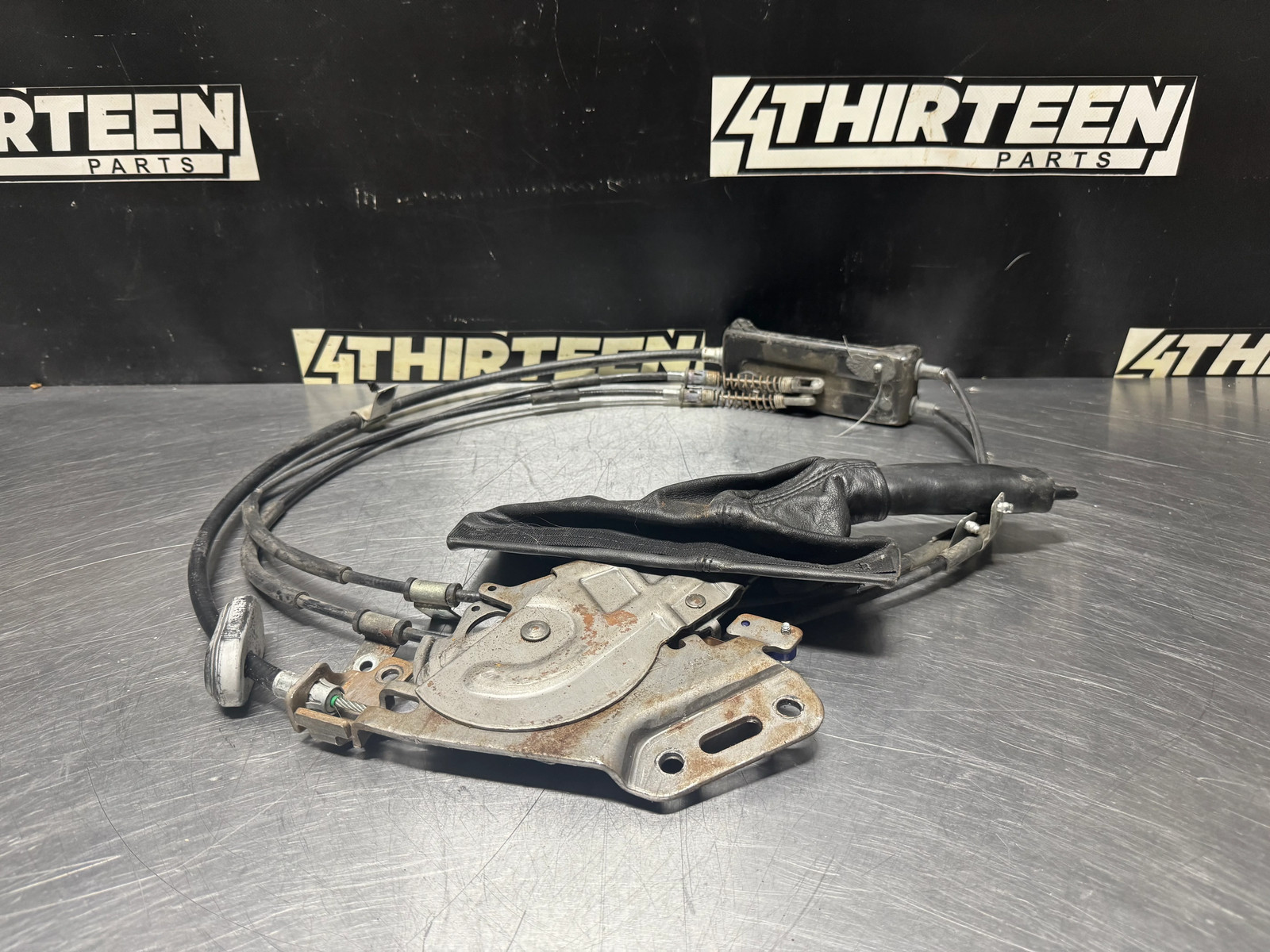 97-04 CORVETTE C5 E BRAKE HANDLE AND CABLES OEM #N261