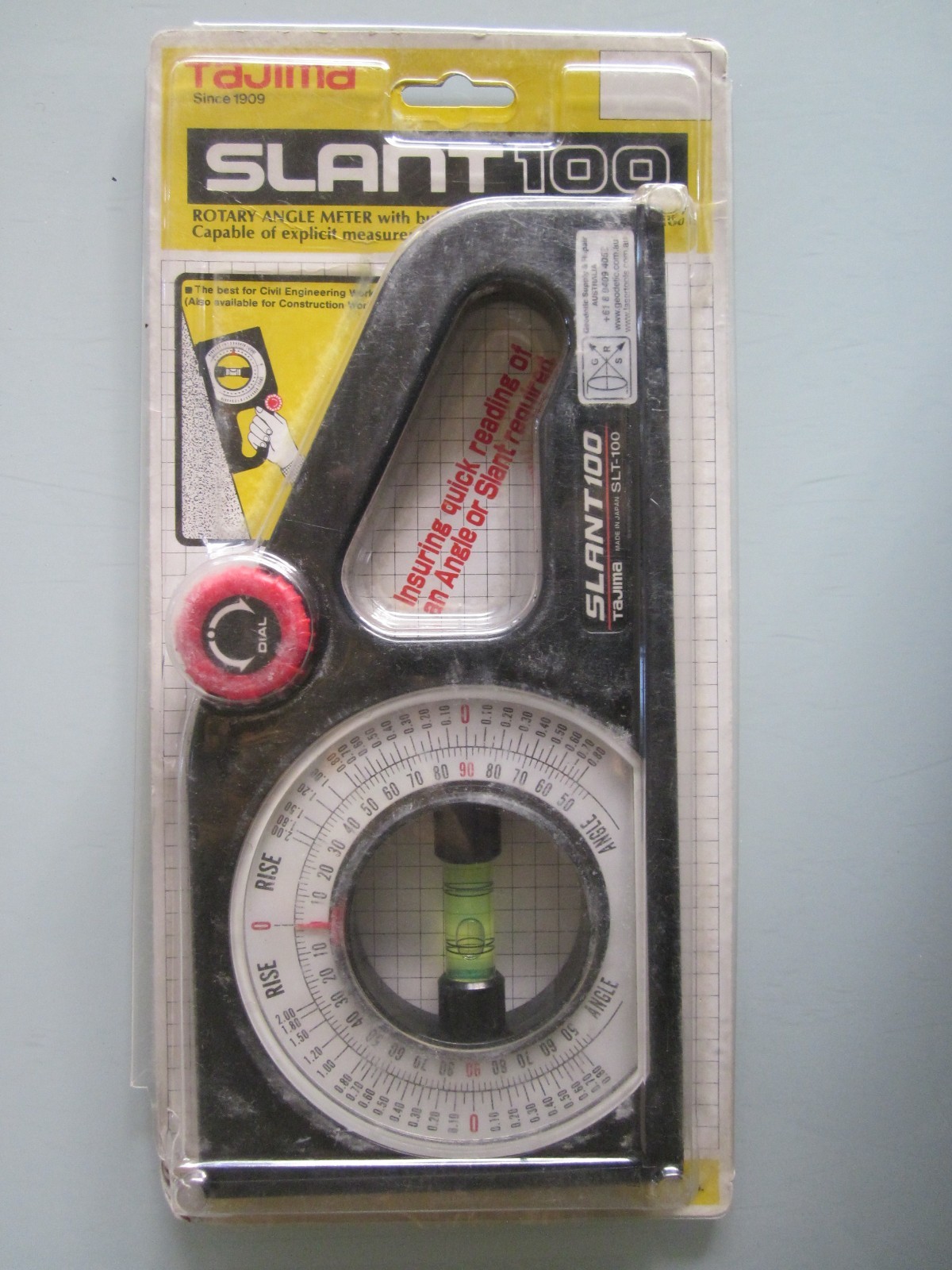 Tajima Slant 100 - Rotary angle meter