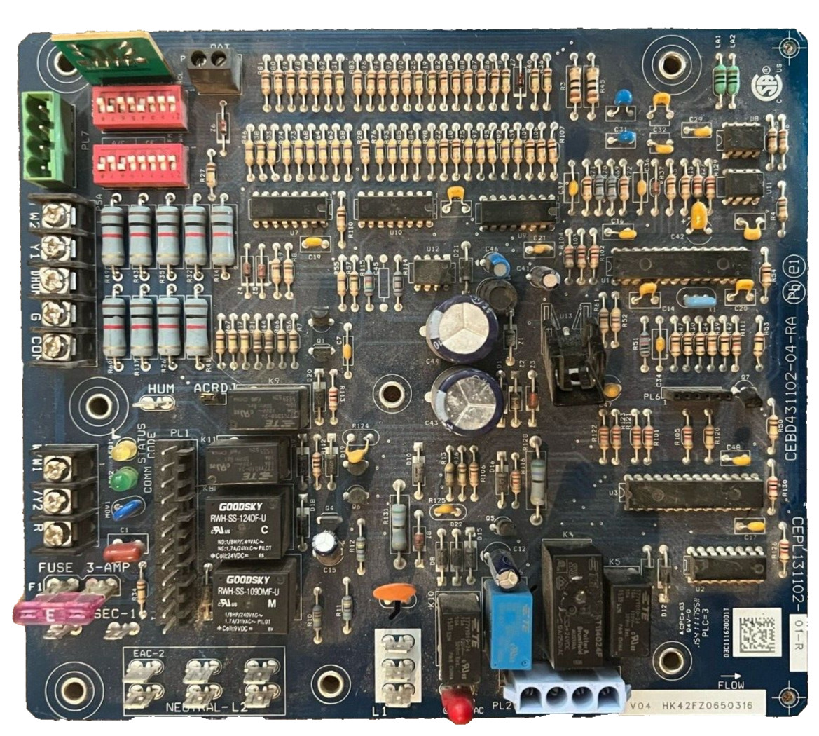 HK42FZ065 Carrier Furnace Control Board CEPL131102-01-R CEBD431102-04-RA