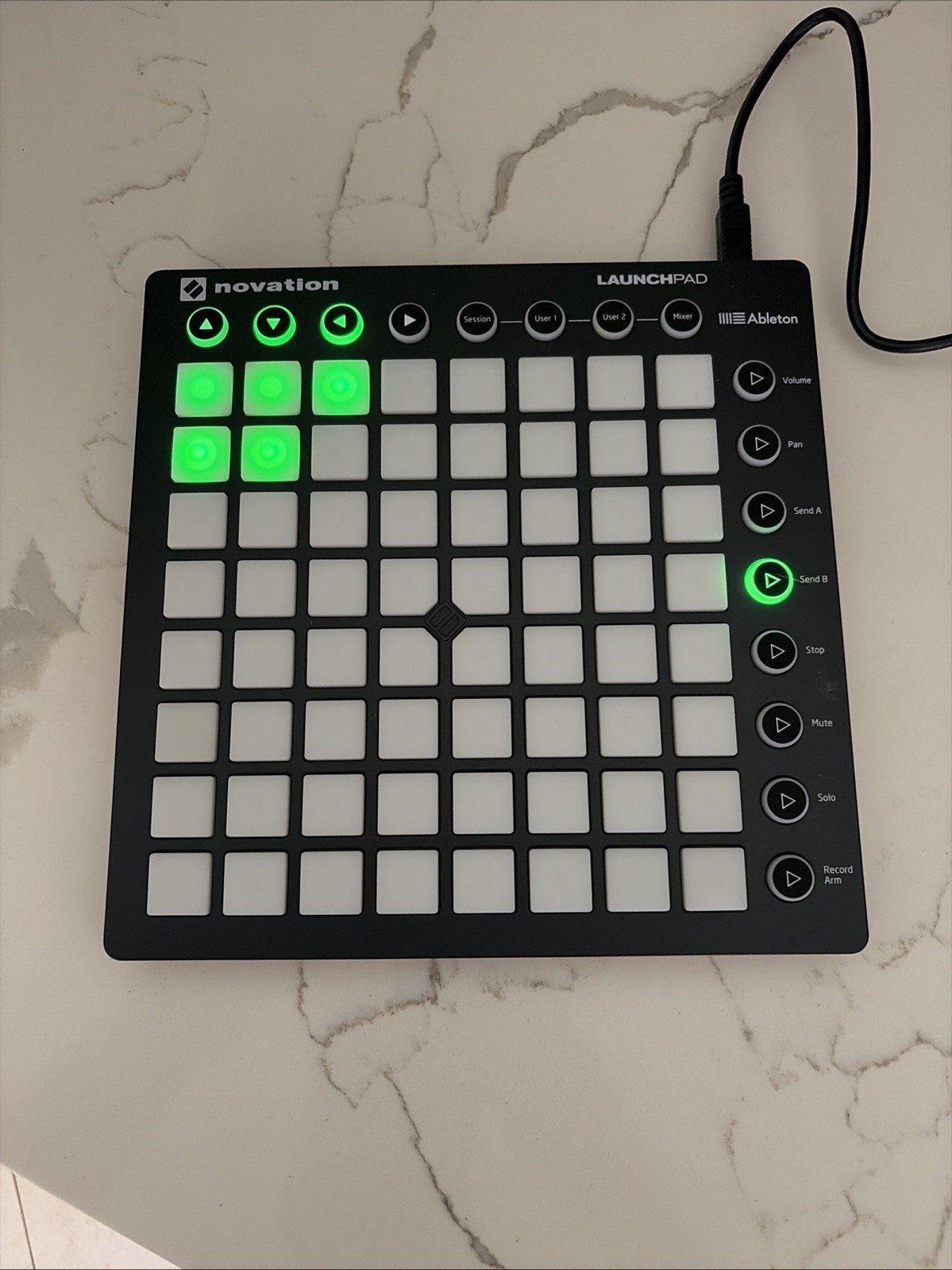 Novation Launchpad MK2 USB Midi Controller for Ableton 64 Velocity Pads TESTED!