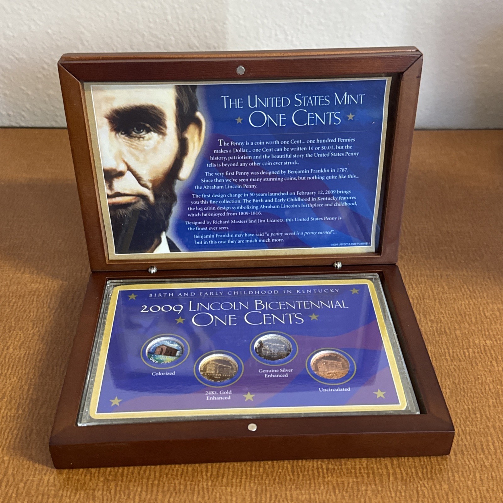 2009 Lincoln Bicentennial One Cents Set