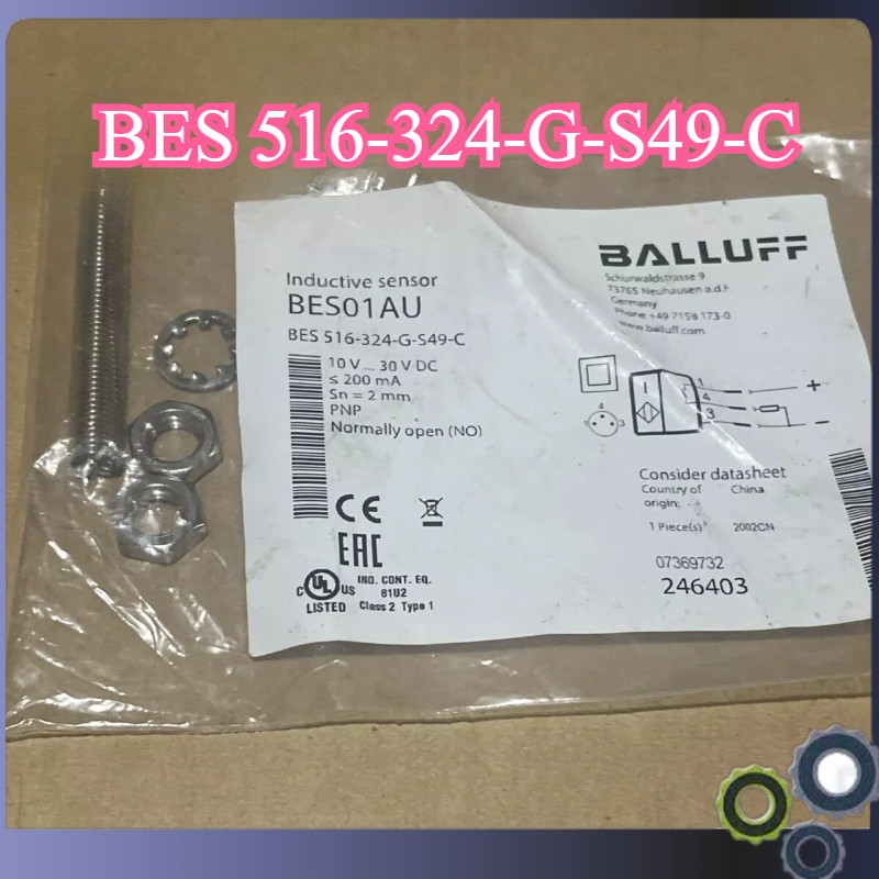 1 PCS NEW BALLUFF BES01AU BES 516-324-G-S49-C Sensor Brand New Free Shipping