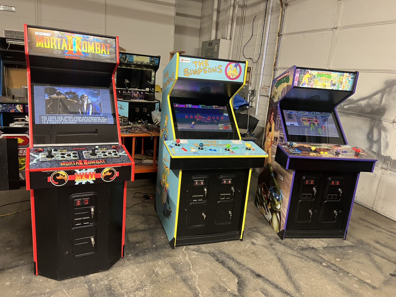 ARCADE MACHINE PACKAGE BUNDLE- 10 most popular ARCADE MACHINES - FREE SHIPPING