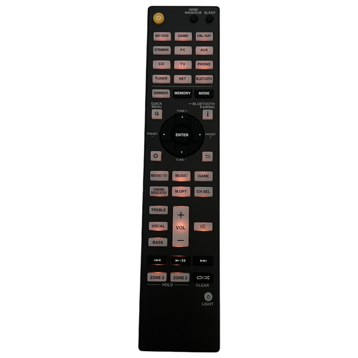 Original New Remote Control For Onkyo TX-RZ70 11.2 Channel Home Theater Receiver