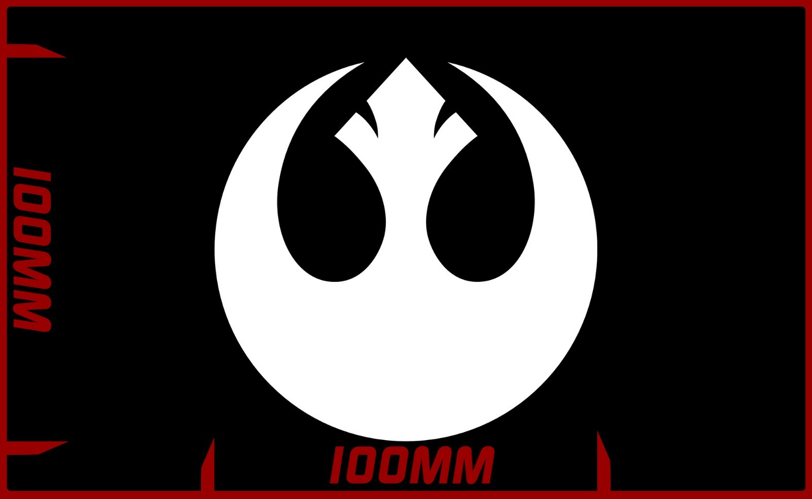 Star wars Rebel Alliance logo decal vinyl sticker choose your colour