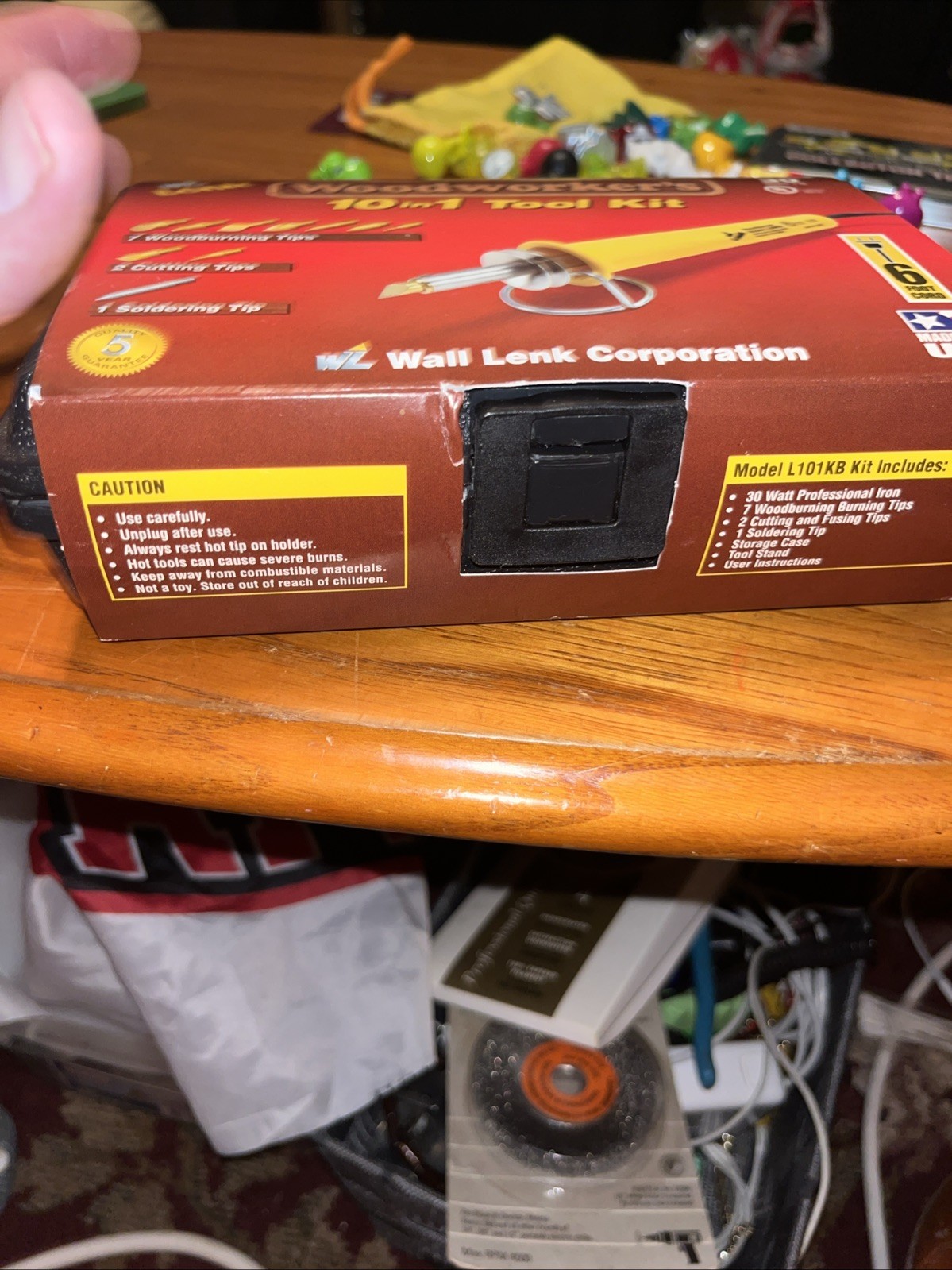 WALL LENK WOODWORKER'S 10 IN 1 TOOL KIT MODEL L101KB