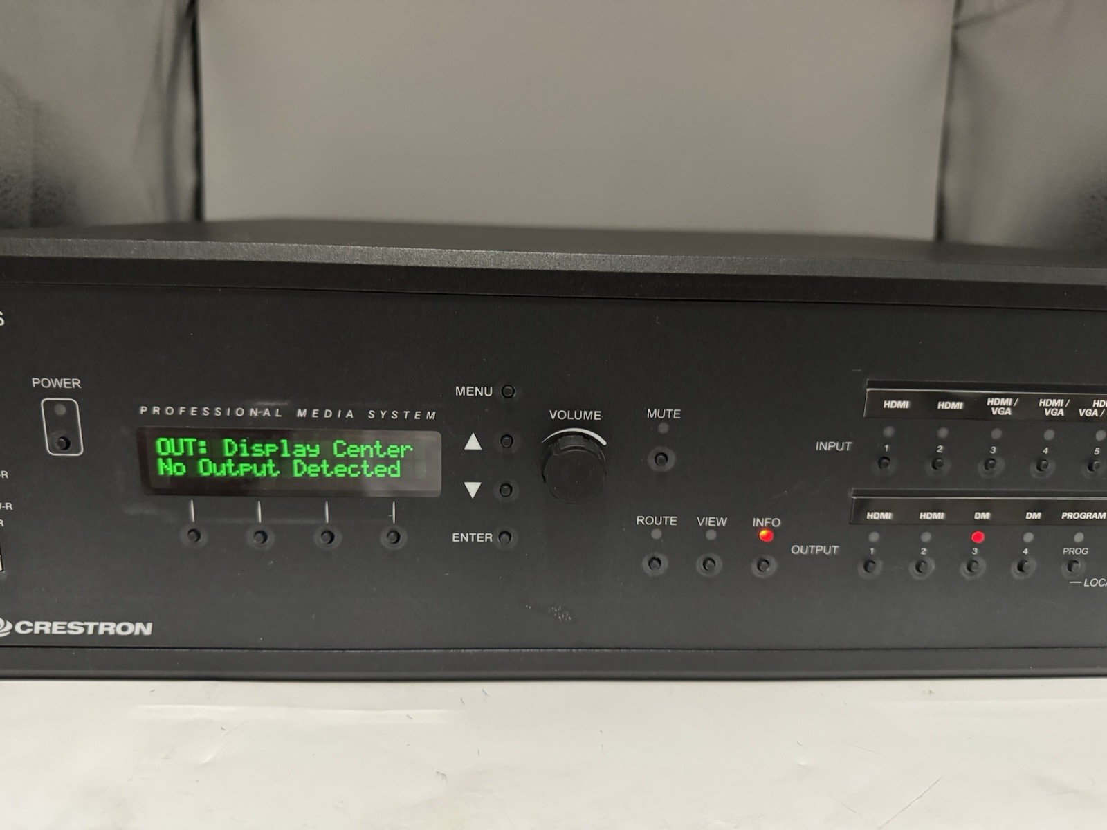 Crestron DMPS3-300-C 3-Series 4K DigitalMedia Presentation System.