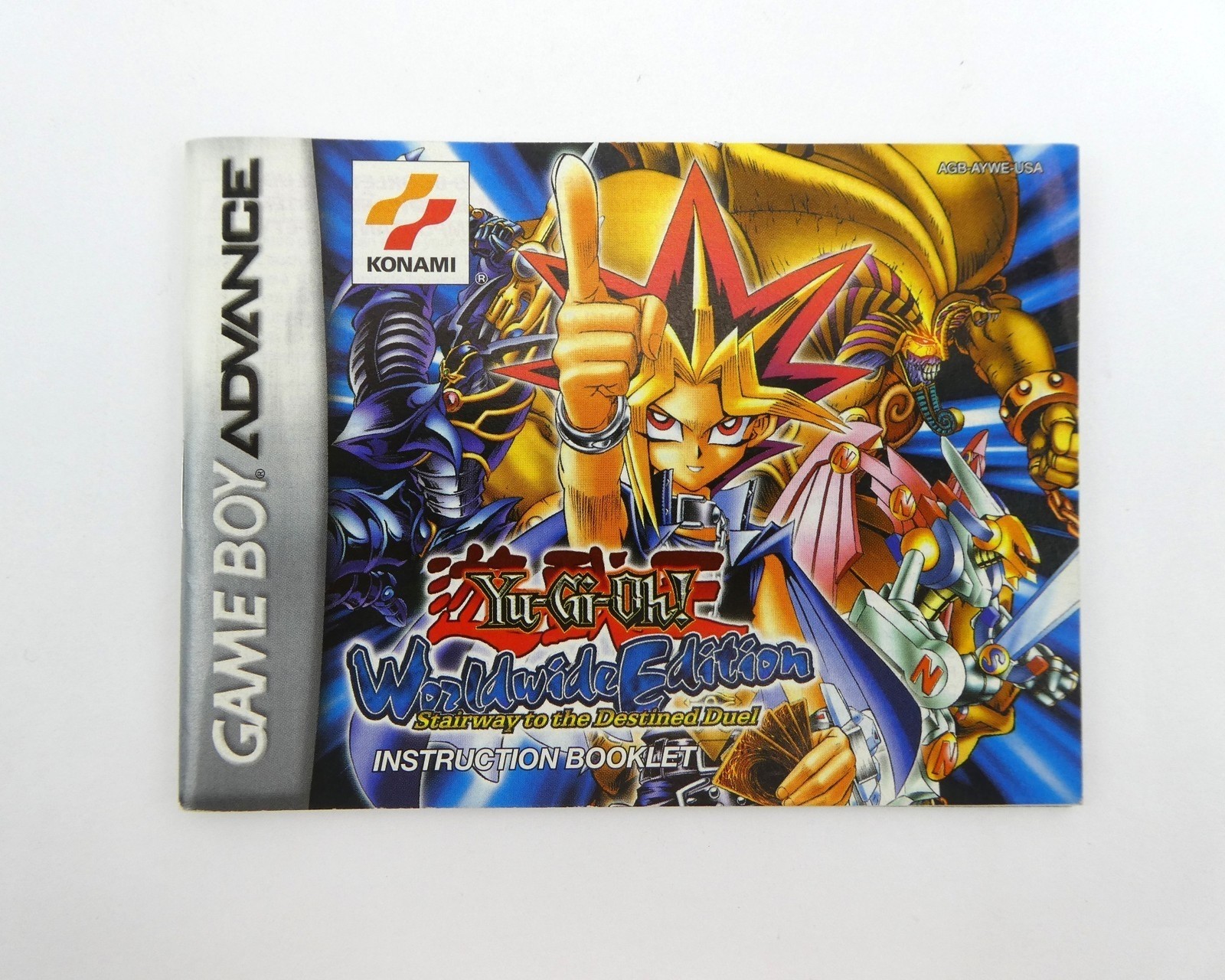 Yu-Gi-Oh! Worldwide Edition Stairway to the Destined Duel (GBA) ~ Manual Only