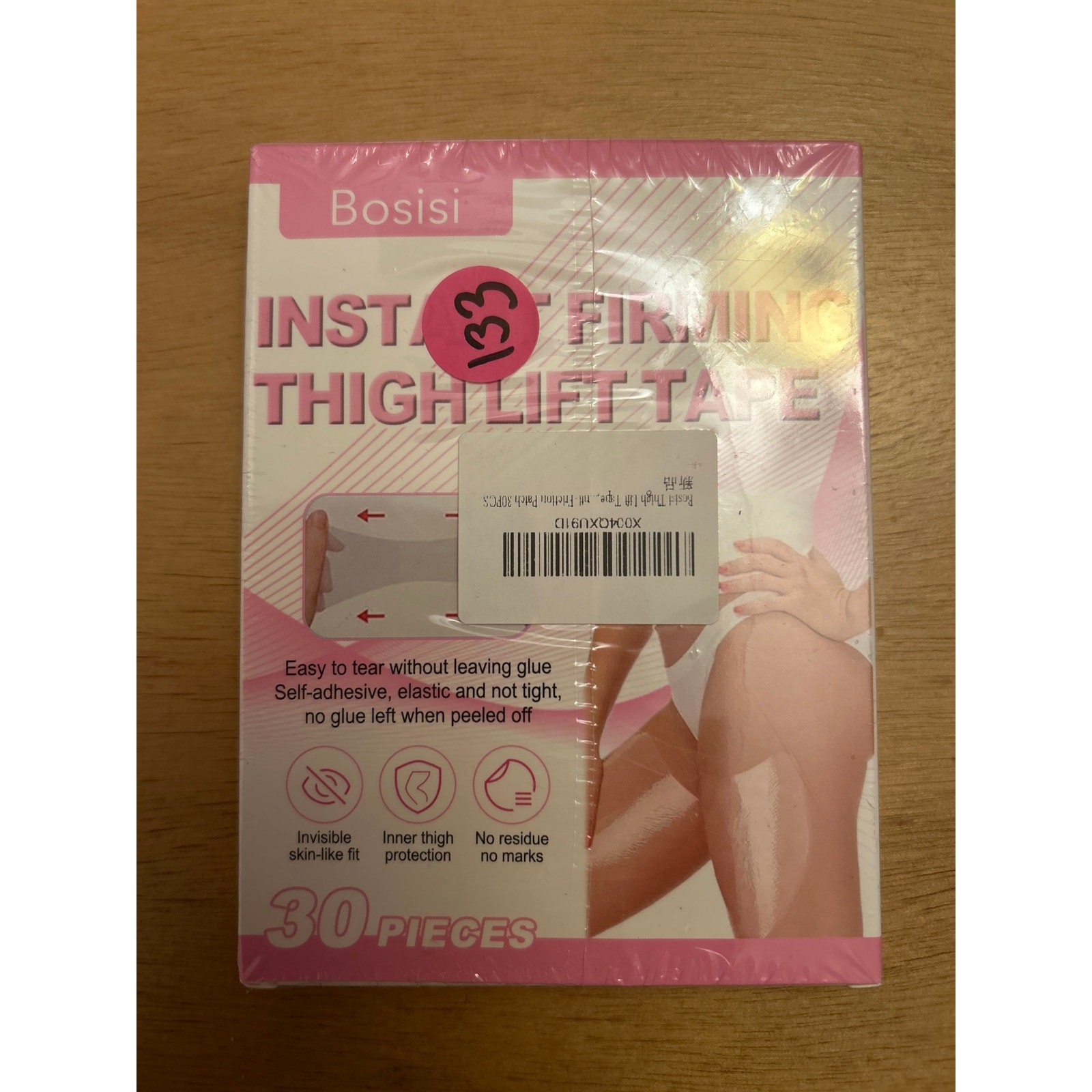 New 30pc Bosisi Instant Firming Thigh Lift Tape Self Adhesive No Glue Residue