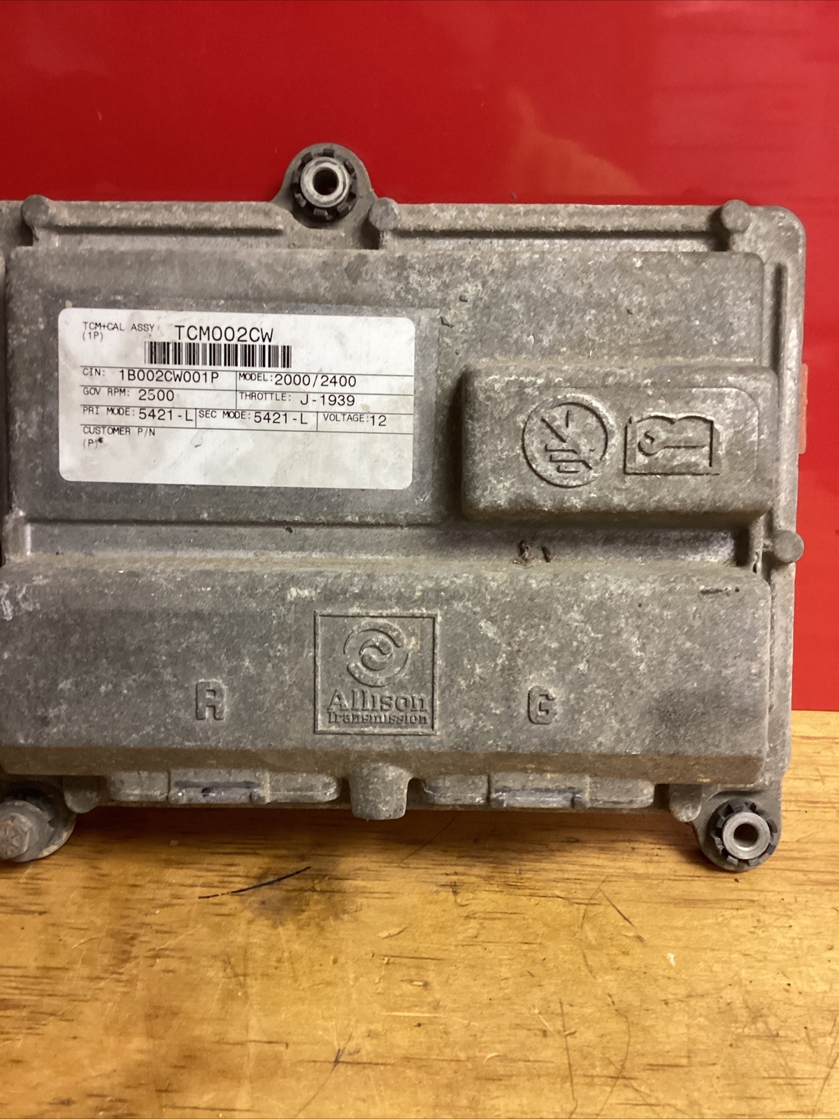 Allison 2000/2400 ECM
