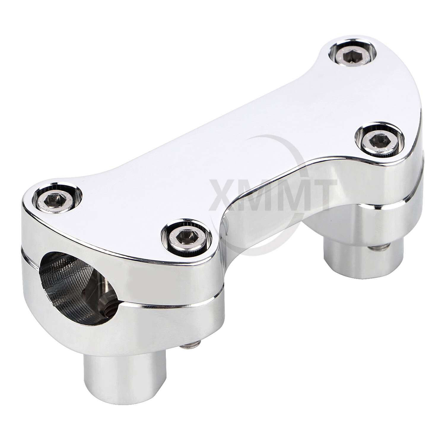2" Risers 1" Handlebar Clamp For Harley Softail Deluxe FLSTN Dyna Fat Bob FXDF