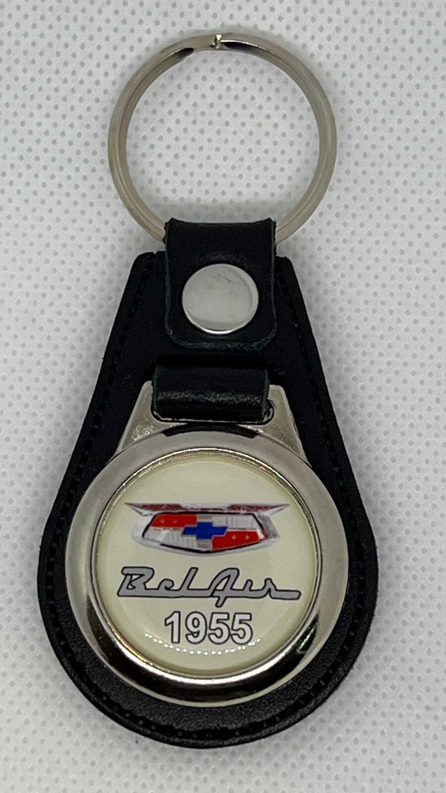 High Quality %100 leather RETRO KEYCHAIN 1955 BELAIR
