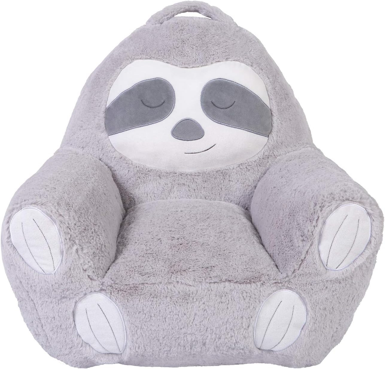 Sloth Toddler Plush Character Kids Chair Comfy Pillow Chair for Boys and Girls,