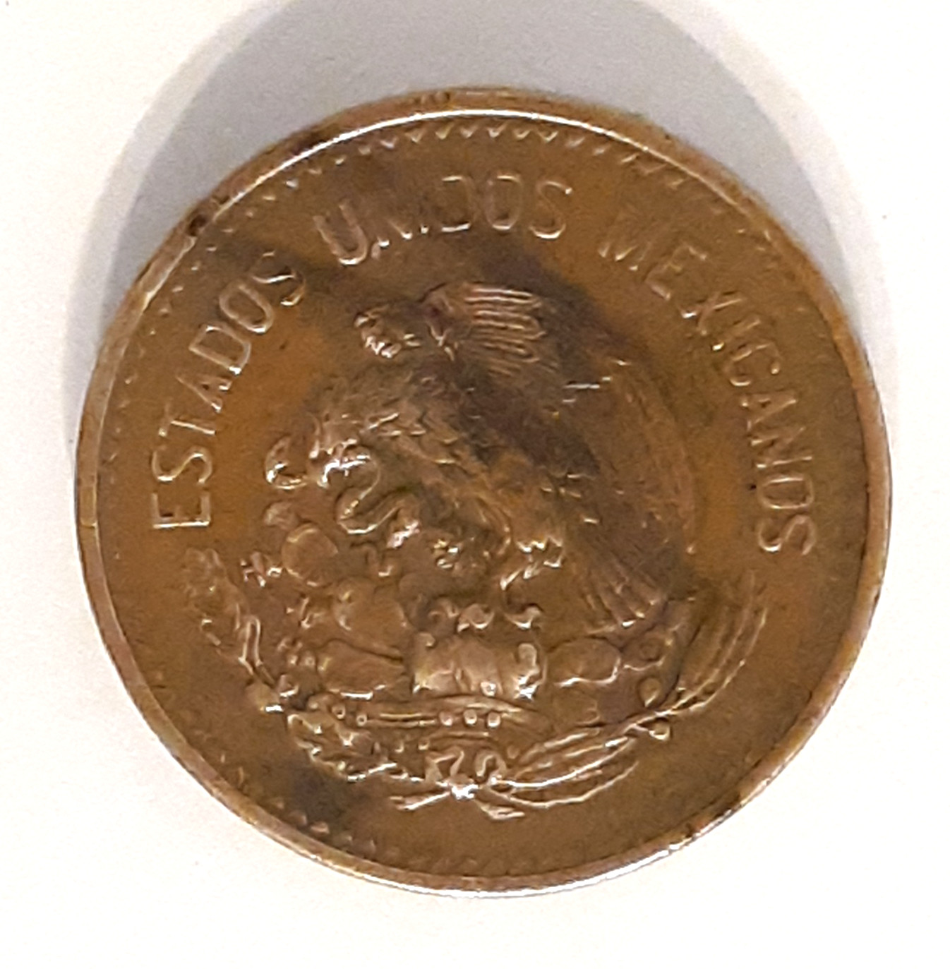 1946 Mexico 20 Centavos Coin - #KM439 - VF/VF+