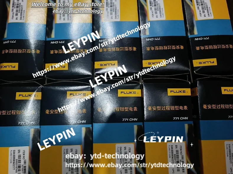 NEW 1 PCS Fluke 771 Milliamp Process Clamp Meter/lhy