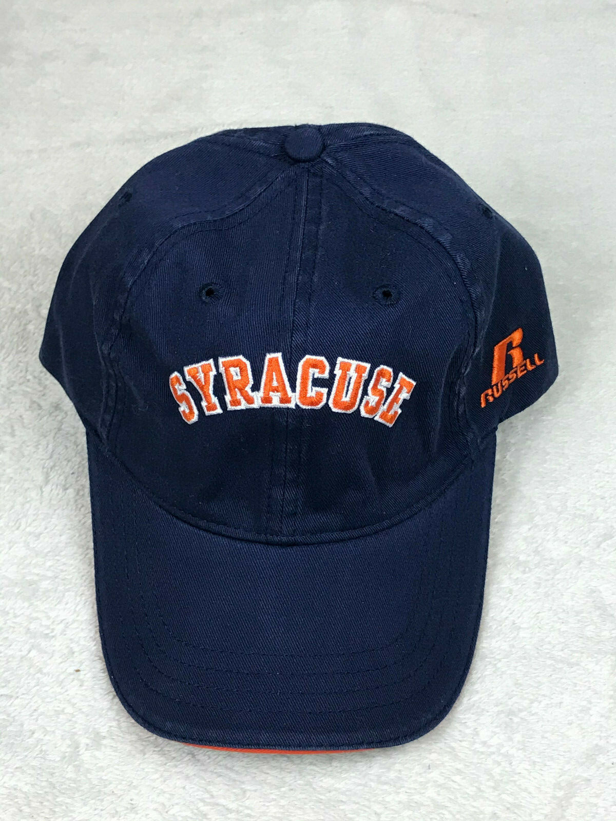 Syracuse University Orangemen Embroidered Hat Adjustable Blue NEW