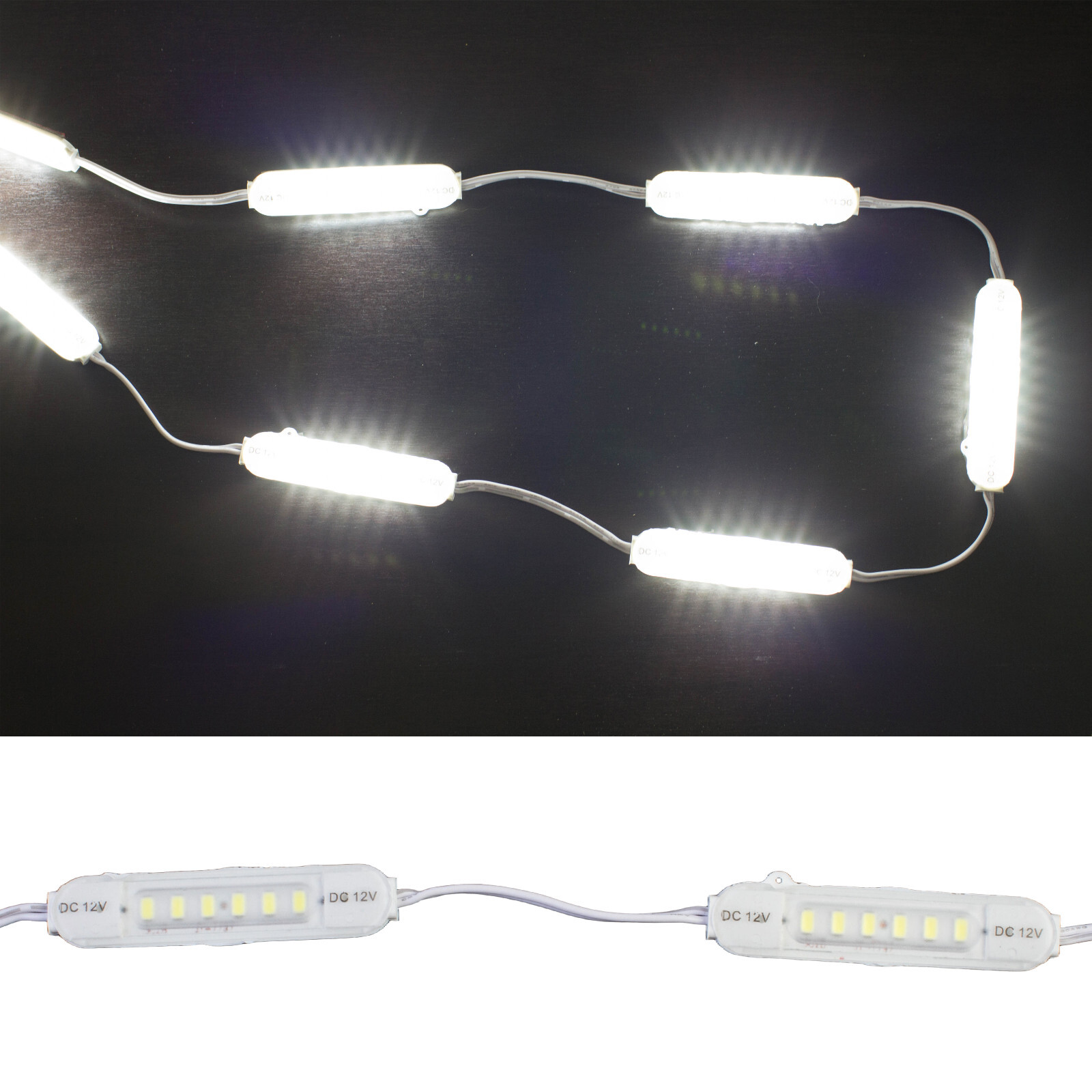 Showcase LED Light 9ft Brightest COB for display case trade show + Power supply