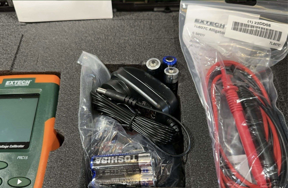 Extech Model PRC15 Current & Voltage Calibrator