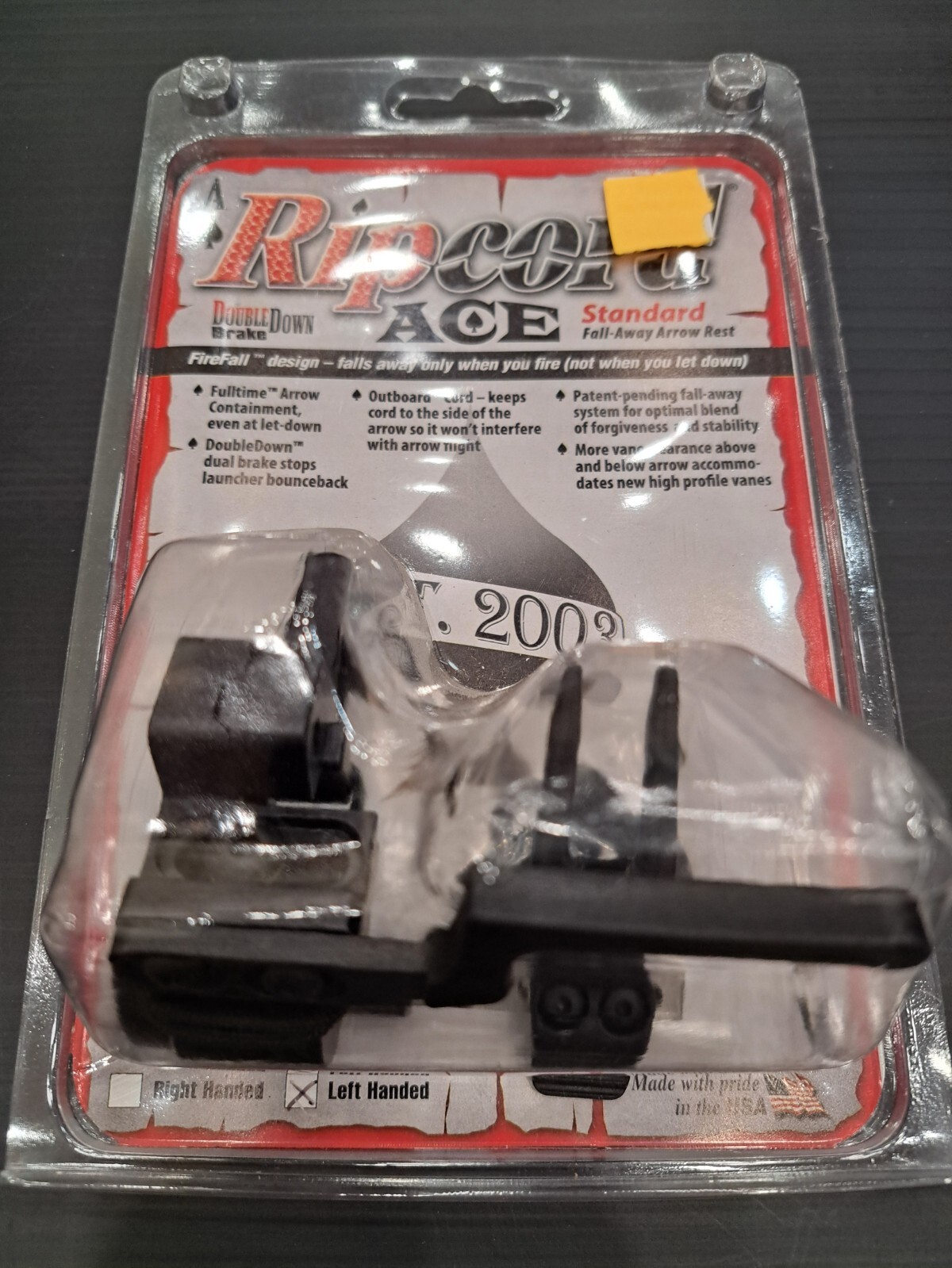 Ripcord Ace Micro Adjust Drop Away Rest Left Hand
