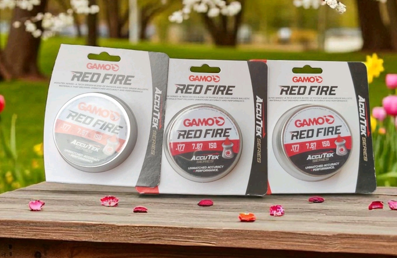 3 Packs Gamo Red Fire Pellet .177 Cal 7.8 GR Hunting  3 Pack Special
