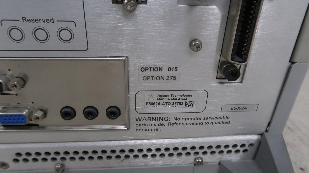 AGILENT E5062A NETWORK ANALYZER M0256