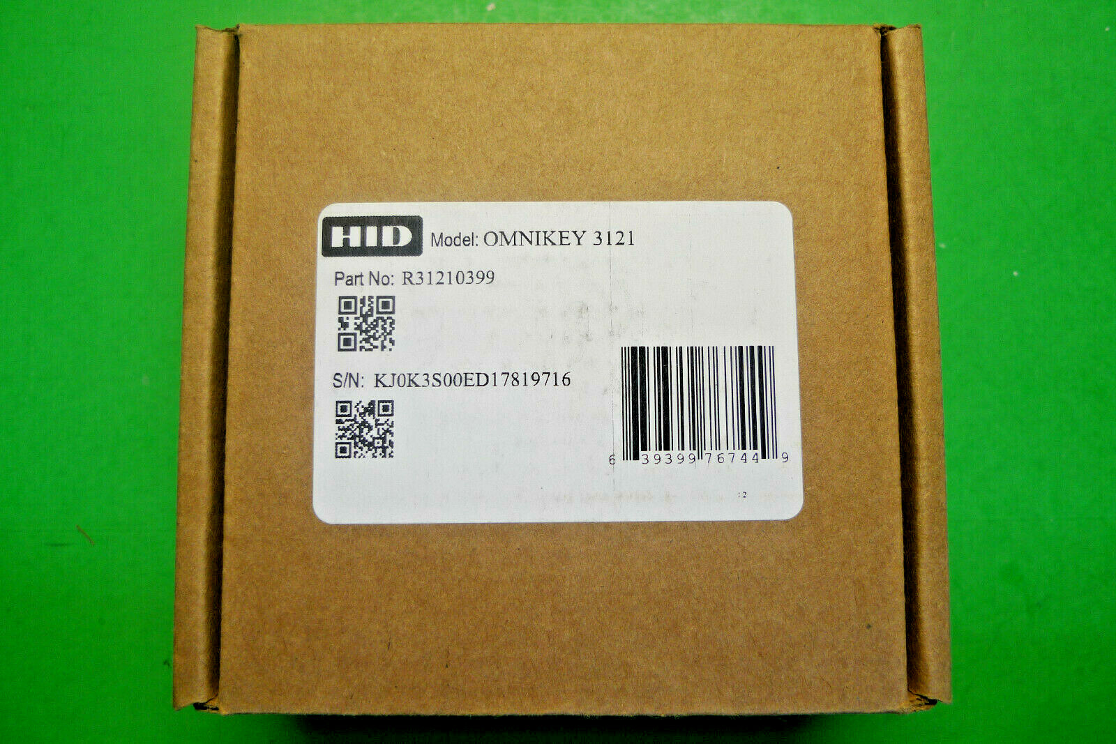 New HID OMNIKEY 3121 USB Card Reader R31210399