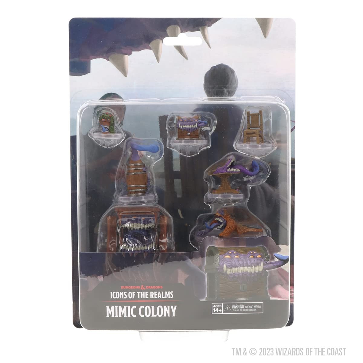 WizKids D&D Icons Realms: Mimic Colony Warband - 7 Pre-Painted Miniatures