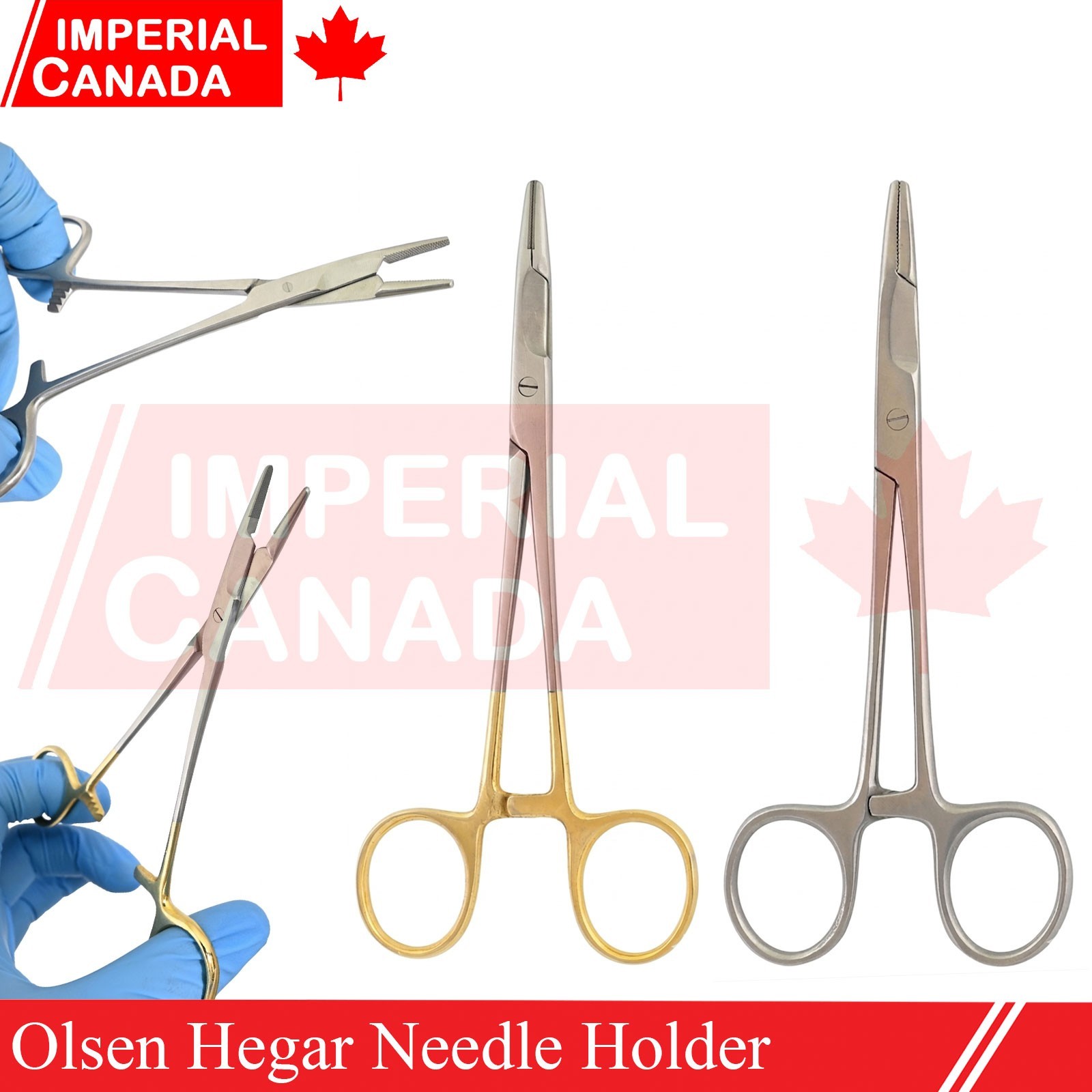 Olsen Hegar Needle Holder Surgical Instrument Stainless Steel 5.5" Premi DS-2616