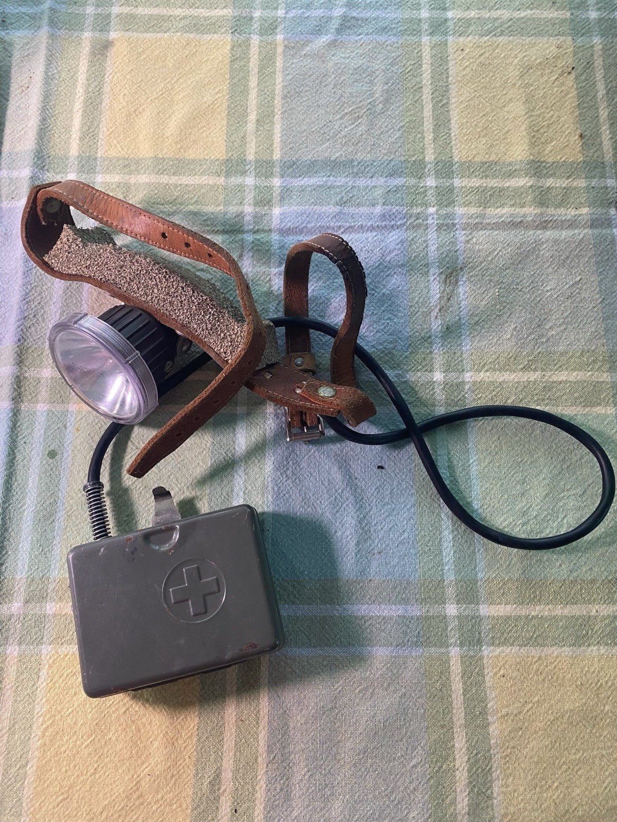 Swiss Army Headlamp Vintage Cold War Preowned