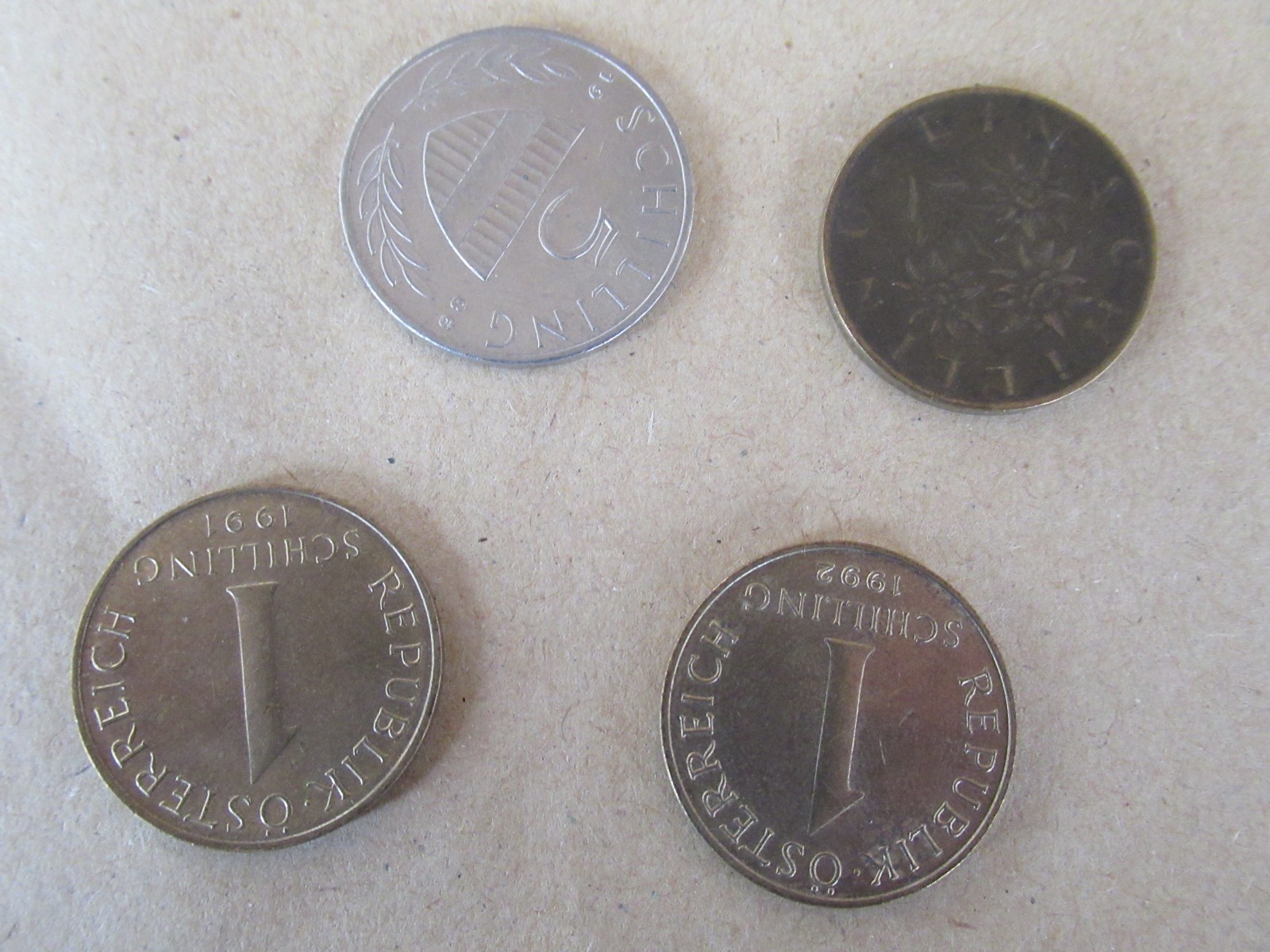 *Job Lot Austrian Coins - Schilling - Austria