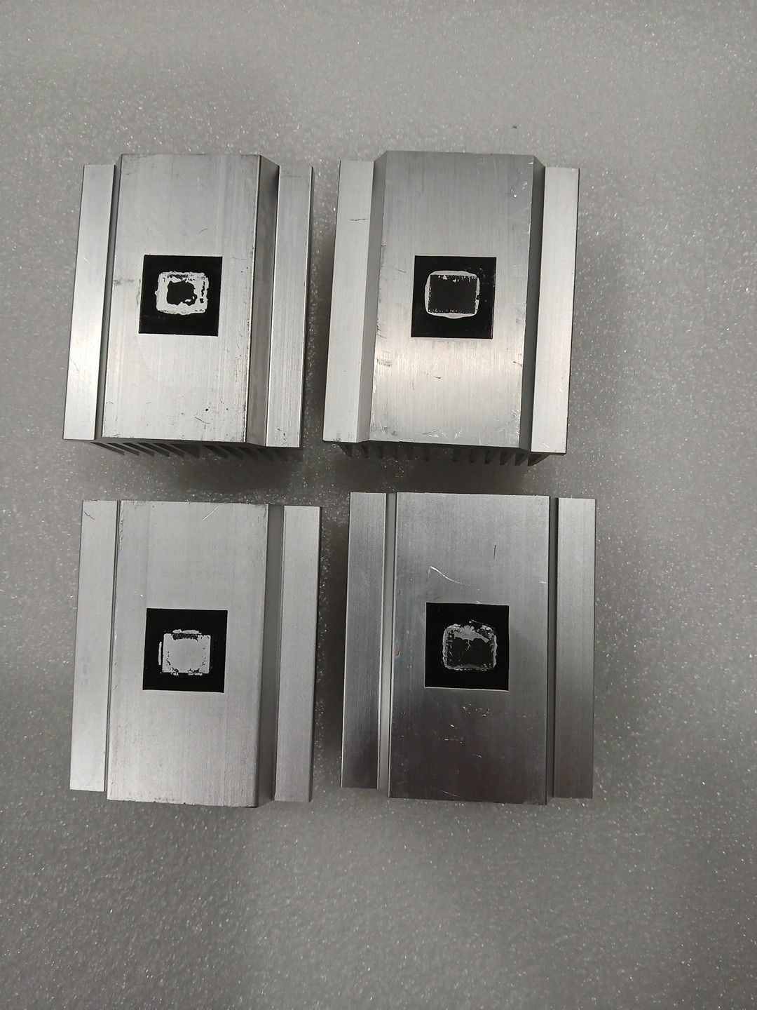 Lot of 4 Heat sink   for  original XBOX (1.4), manufactured in 2003.