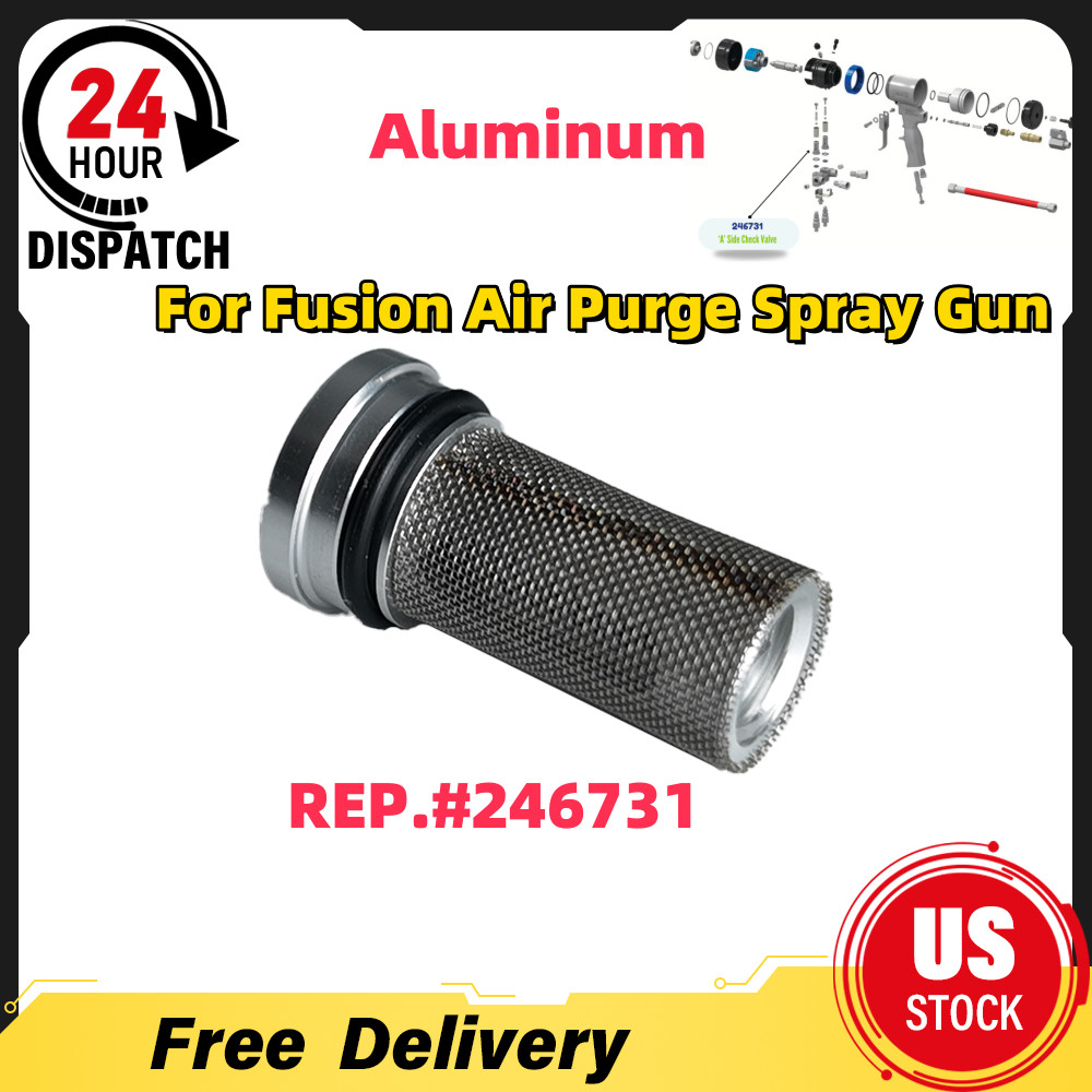 Check Valve Assembly Kit For Fusion Air Purge Spray Gun 246731