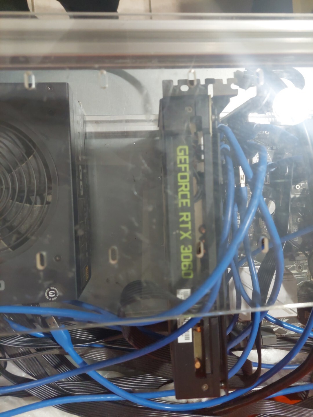 Complete Crypto Mining Rig With 1 Nvidia Geoforce RTX 3060 GPU