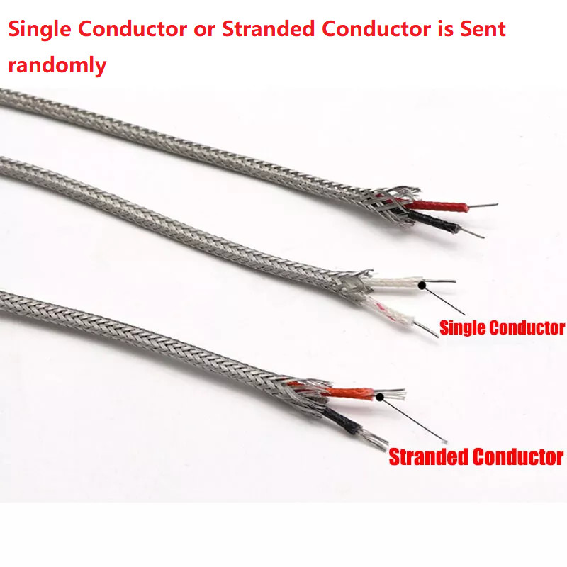 Type K thermocouple Compensating cable Wire Sensor Temp Extension Cable Shielded