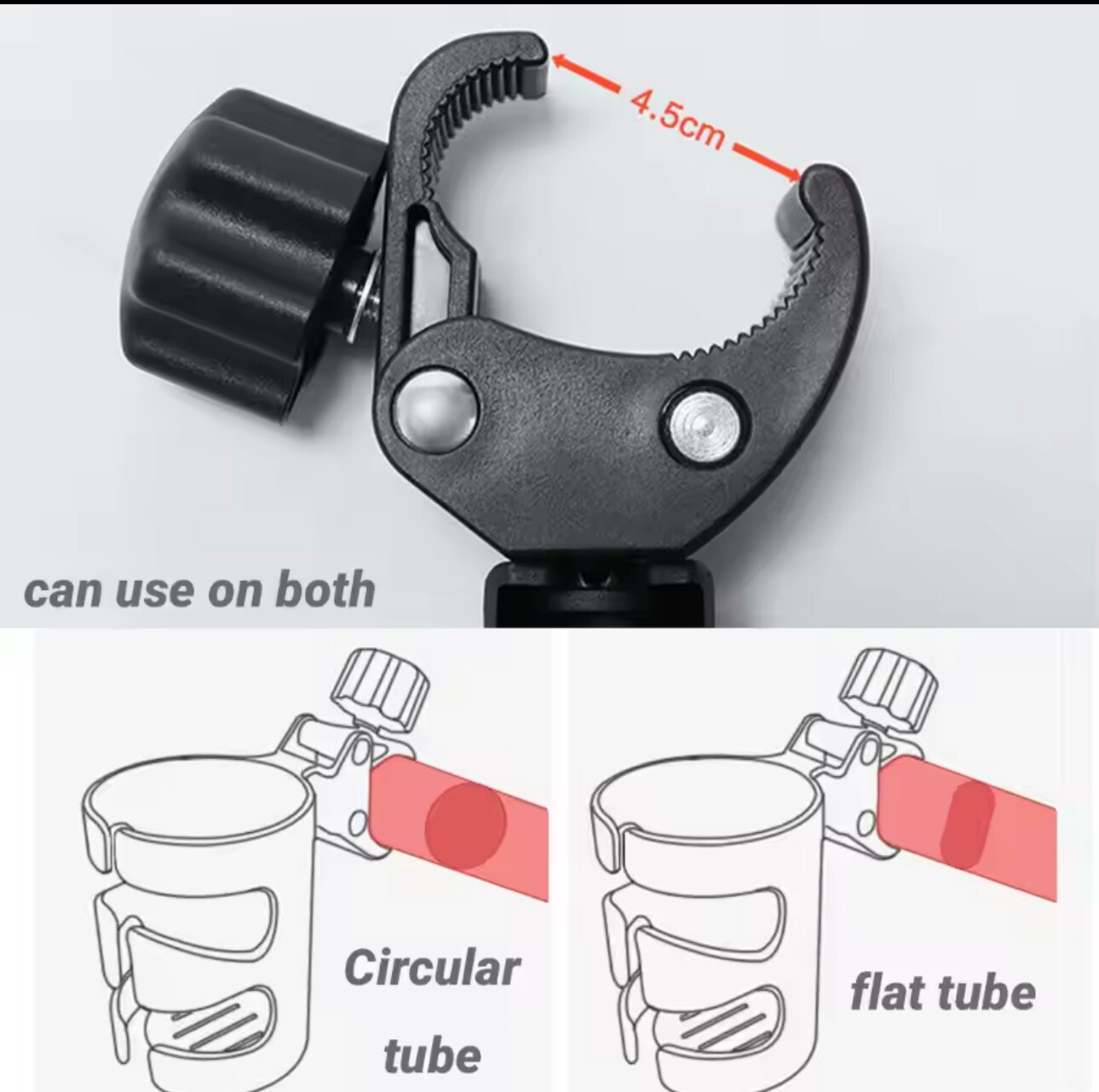 Baby Stroller Cup Holder Bike Bottle Universal Drink Bicycle Accessories