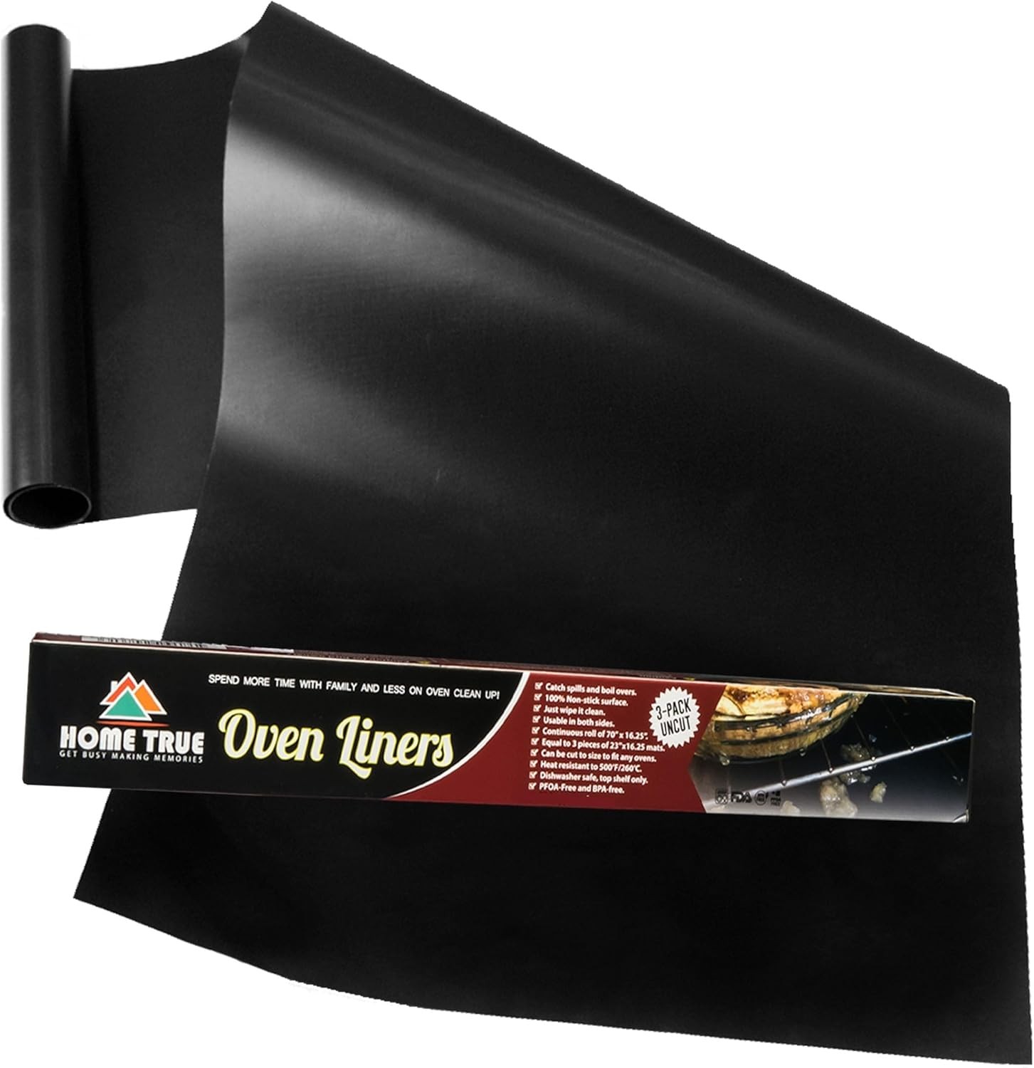 Oven Liner 70" Long Roll BPA Free Non-Stick Heavy Duty for All Types of Ovens