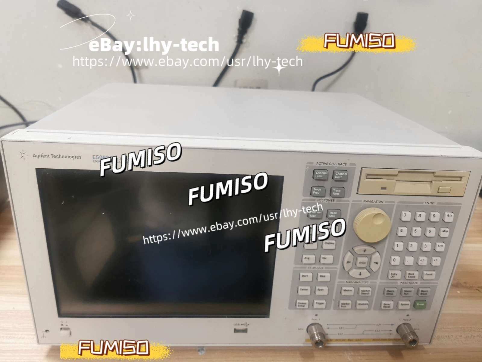 KEYSIGHT / Agilent E5062A 300kHz-3GHz Vector network Analyzer/&lhy